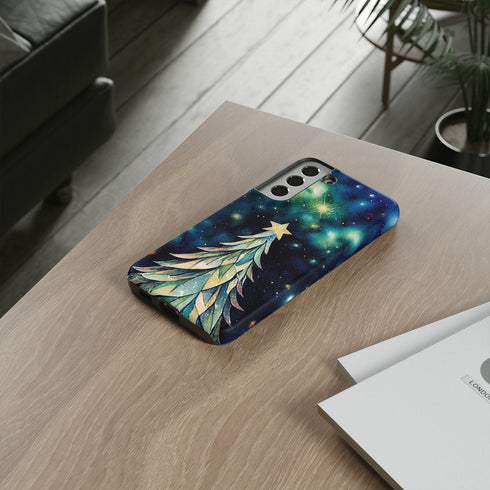Christmas Tree On a Sky Full of Stars - Impact Resistant Phone Case